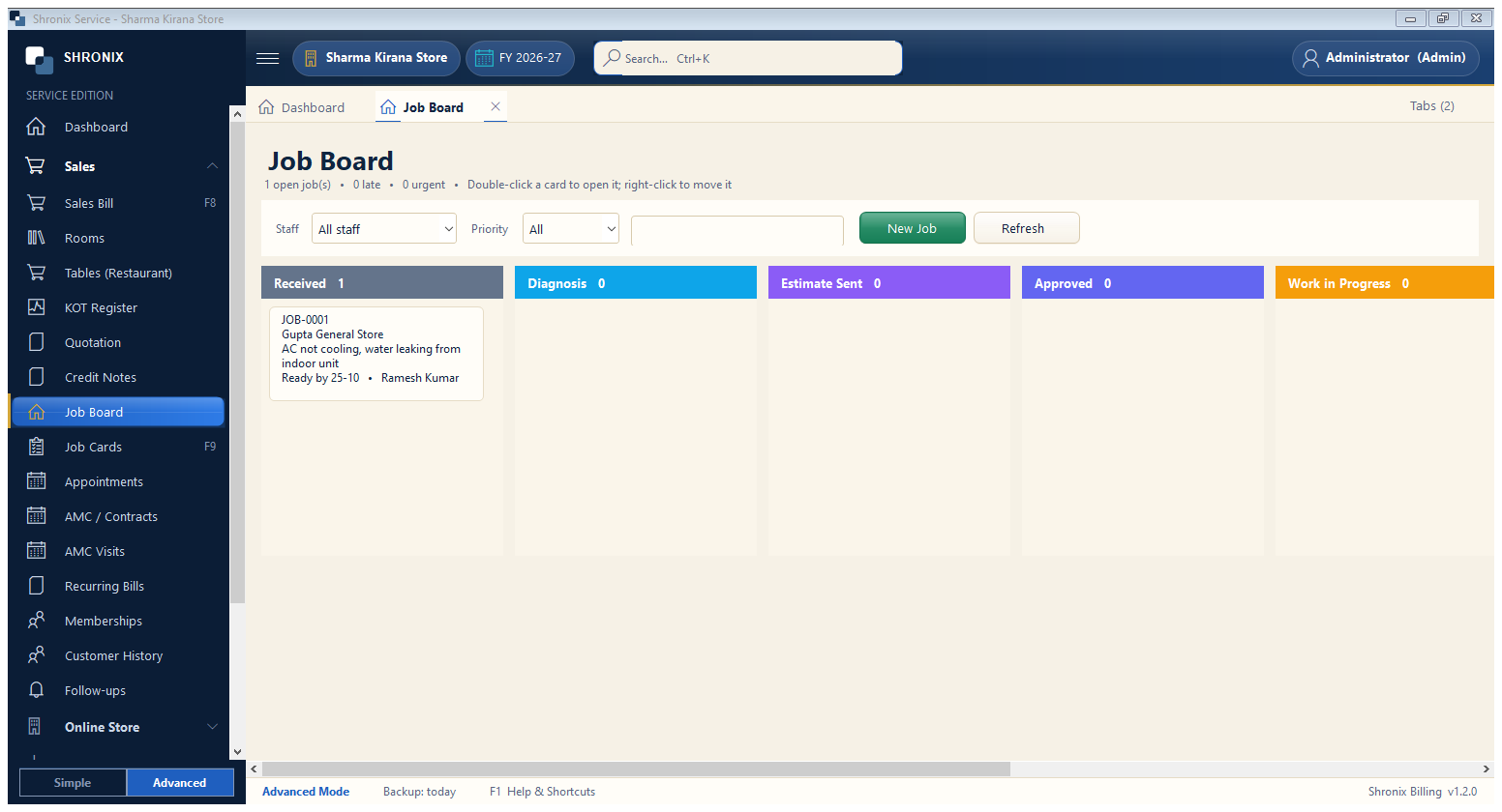 Job board